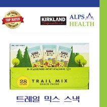 커클랜드 시그니처 트레일 믹스 스낵 팩 2oz 28개입 / Kirkland Trail Mix Snack Pack 28 pks Exp. 11/22, 1개