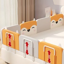 분리 휴대용 난간대 보호 아기 낙상방지 동물 사이드 아이 침대 안전 가드, 60cm, 강화벚꽃  56cm x 7cm