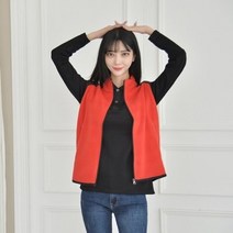 심플 폴라폴리스 조끼 (3 color) 유니폼 반티 조끼