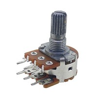 16파이 가변저항 16mm 2련볼륨 5kΩ ~ 500kΩ VR16MW, 250KΩ