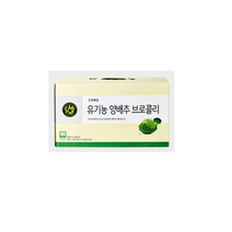 초록마을 유기농 양배추 브로콜리, 80ml X 90입