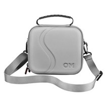 DJI OM 4 SE/OM 용 PU 스토리지 가방 Osmo 모바일 SE 액세서리 핸드 헬드 짐벌 충격 방지 휴대용 핸드백 숄더 백 케이스