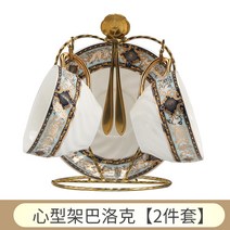 몽디오 럭셔리 엔틱 티컵 커피잔 세트, A