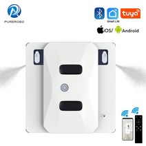 창문로봇청소기 청소 및 원격 제어 스마트 자동 양방향 물 스프레이 사각형 진공, 7.WS3S Robot with APP  UK그렇습니다