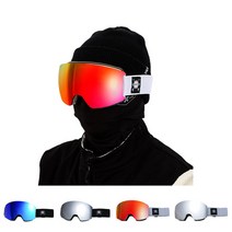 2021 제스트 지세븐 스노우 보드 고글 XEST G7 GOGGLE MATT BLACKBLUE MIRROR