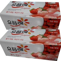 빙그레 요플레딸기복숭아16컵 X 2팩 아이스포장무료, 32개, 85g
