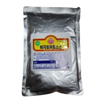오뚜기 베지 토마토 소스 1kg 비건 채식 주의 vegetarian 스파게티 소스 마이베지, 1개, 베지토마토소스1kg