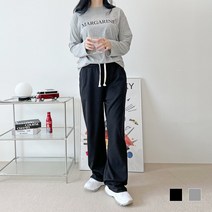 비틀버드 글로버 여자 무지 면 와이드 통바지 SD-220996