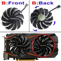 GeForce GTX 960 4GD P106100 6G RADEON RX580 570 RX470 480 게임쿨러 팬, CHINA_T129215SU-B