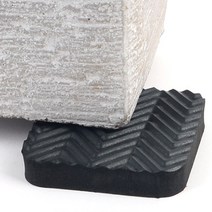 층간 바닥 완충재 세탁기 건조기 높이조절 고정 받침대 소형 고무패드 수평, 제품선택, 1개