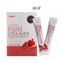 힐링 석류 피쉬콜라겐 60포 석류콜라겐 저분자피쉬콜라겐 트리펩타이드 어류콜라겐 프롤린 비타민C 면역력 이너뷰티 여성석류 Collagen 먹는콜라겐 간편스틱, 3g, 3g