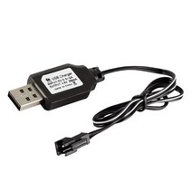 Ni-cd 배터리 RC 자동차 차량 4.8V SM 2P 플매트 카펫 러그 USB 충전 케이블 코드 라인, 한개옵션0