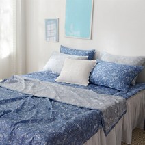 공유가치 플라워 풍기인견 침구세트 Q 여름이불 호텔이불 국산이불 냉감이불 시원한이불 이불세트