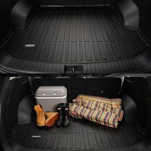 차량 3D 입체 트렁크매트 TPE 소재 SUV RV 승용차 DN8쏘나타 그랜져IG 더뉴그랜져 올뉴아반떼CN7 더뉴싼타페5인승 아이오닉5, 더뉴모하비(16~19)5인승