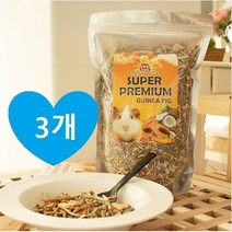 슈퍼주 슈퍼 프리미엄 기니피그 1200g, 3개입