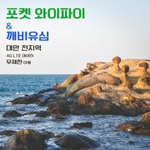 [깨비유심] 대만 포켓 와이파이 4G LTE 데이터 매일 1GB 후 저속 현지공항 한국공항 수령, 대만 4G LTE 매일 1GB 후 저속