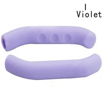 2PCS 전기 스쿠터 브레이크 핸들 그립 커버 샤오미 Mijia M365 Sccoter 액세서리 Antiskid 스케이트 보드 발 지원 케이스, 보라