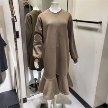 씨엠큐브 SH02 원피스60프로밑단플레어기모 CMOM20DD2