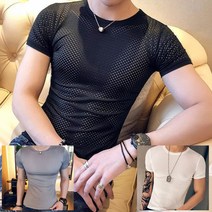 보드미 반팔냉감티 에어홀 스포츠웨어 냉감티셔츠 골프이너웨어