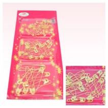 옷핀 3세트금색 삔침 고정핀