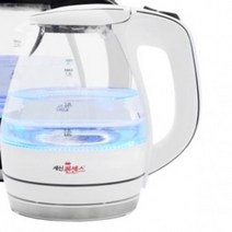 유리 무선주전자 QS-1015S 1.5L 화이트