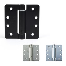 스프링경첩 힌지 힘조절기능 3색상, 2.4인치스프링경첩(무광)102x102mm