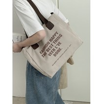 Kaler 캔버스 가방 여성 여름 2022 새로운 패션 토트 백 학생 클래스 조커 대용량 메신저 백