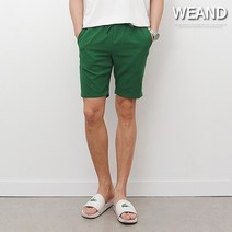 위앤드 린넨 스판 밴딩 반바지