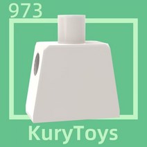 레고호환 버스 커리 완구 DIY MOC 973 #1 빌딩 블록 부품 바디 부품 바디 일반, 로즈 레드