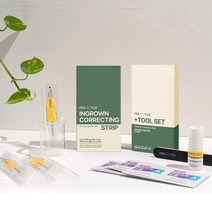 [1+1] 퍼펙토 내성발톱 치료 교정 팁 의료기기+바디 밸런스 교정 세트, 18mm 세트+밸런스링 1세트