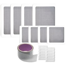 바로 보수용 방충망 세트 특대형 4p + 대형 4p + 보수테이프 + 고급물구멍 10p, 1세트