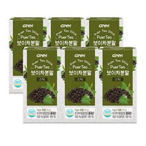 GNM자연의품격 운남성 보이차 분말 스틱, 15g, 15개입, 6개