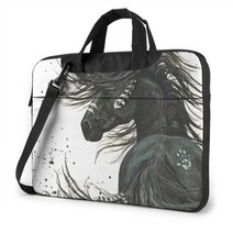 노트북 케이스 탐탁 귀여운 노트북 파우치 가방 패드 케이스 말 가방 shockproof kawaii 컴퓨터 가방 travelmate crossbody 파우치, 156인치, 2