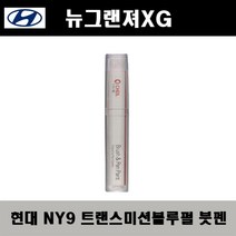 현대 뉴그랜져XG NY9 트랜스미션블루펄 주문붓펜 자동차 도색 차량용 카페인트