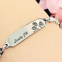 [비비쥬공방] 써지컬 탄생화 팔찌/생일선물