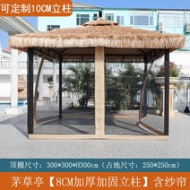 농막꾸미기 시스템파고라 그늘막 전원주택 제주 퍼걸러 조립식 알루미늄 철재 디자인 지붕있는, B. 3 x 3m 망사커튼