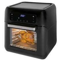 Bomann 터치식 오븐형 에어프라이어기 FR6031H CB 블랙 1500W 11리터 [독일브랜드]