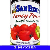 토마토퓨레 캔 업소용 음식재료 베니토 2.98KX1EA, 1
