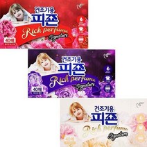 건조기 전용 종이 시트 섬유유연제 드라이시트 건조기용 피죤, 라피에스타, 40매