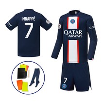 [풀세트] 22-23 PSG 파리생제르맹 홈 유니폼 상하의 세트 음바페