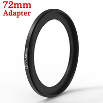 카메라 프리즘 필터 분할 만화경 52mm 55mm 58mm 67mm 72mm 77mm 사진 액세서리 mcuv ND CPL 스타 글래스 휴대폰127518, 72mm Adapter
