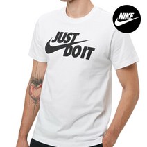 나이키 슈즈 나이키 남성용 JUST DO IT 스우시 반팔티 AR5006-100
