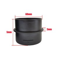 닥트자재 42/60/75mm 에어 벤트 덕트 t자형 엘보 파이프 베바스토 디젤 주차 히터용 히터 배기 커넥터 조이너, 8.60mm Connector