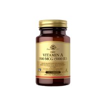 솔가 드라이 비타민 A 미국 Solgar Dry Vitamin A 1500mcg (5000 IU) 100정