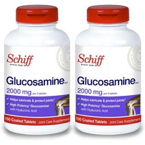 Schiff 글루코사민 HCI 2000mg 150코팅정 무릎연골 관절건강