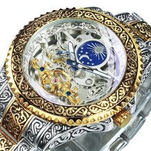 남자손목시계 남성시계 forsining automatic tourbillon watch for men 기계식 스켈레톤 남성용 시계 탑 브랜드 럭셔리 새겨진 빈티지 문 페이즈