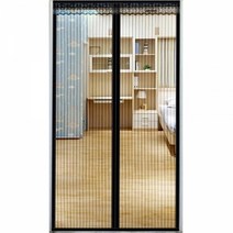 촘촘방충망 현관방충문 100x220cm 블랙
