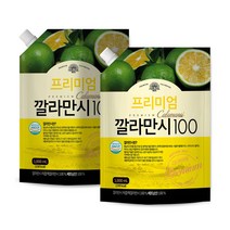 내추럴박스 프리미엄 깔라만시100 주스, 1000ml, 2개