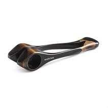 Heritage Musical Spoons 타악기 수제 캐나다 메이플우드 천연 목재 포크 사운드 모든 음악 경험을 가진 성인 및 어린이를 위한 훌륭한 선물 라지 내추럴, Black, Black