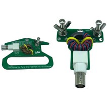 uhf안테나 지상파수신기 1 pcs 휴대용 4:1 hf 단파 다이폴 안테나 발룬 앰프, 없음